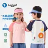 Top de Verano para Niños Ropa de Verano para Niños Casual de Dibujos Animados Manga Corta Ropa de Bebé Camiseta para Niños Ropa de Verano para Bebé Niños Niñas