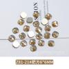 Nova broca de unhas de champanhe Venda por atacado vidro em forma de diamante plano especial Internet celebridade pequeno amor diamante gota de água decorações de unhas