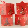 Navidad Manzana Manzana Empaque Nochebuena Caja de Regalo Navidad Paz Caja de Empaque de Fruta Caja de Manzana Portátil Al Por Mayor Nuevo