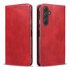 Adecuado para Samsung A55 5g Funda de Cuero, Funda para Teléfono Patrón de Ternera A16, Cubierta Abatible Magnética Patrón de Ternera Protectora A17