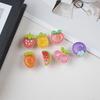 Acessórios para Sapatos com Furos Fivela Flor de Sapato DIY Pó Fino Borda de Gelo Fruta Acessórios de Resina Removíveis Flor de Sapato Fivela de Sapato