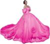 AliExpress Amazon Lace Decal Open Shoulder Adulto Cerimônia Tutu Vestido Vestido De Baile Vestido De Princesa Vestido Feminino