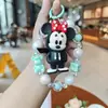Celebridad de Internet en Vivo Cadena de Teléfono Móvil con Cuentas Dopamina Pulsera Colgante para Llaves Colgante de Muñeco Stiffy Minnie Mickey