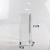 Columna Quadrada Transparente de Acrílico Suporte de Cristal Modelo de Brinquedo Suporte de Exibição Cosméticos Joias Cerâmica Antiga Suporte de Base