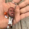 Suministros para Fans de Baloncesto Lori Kobe Warriors Curry Durant Lakers James Muñeco Muñeco de Irving Llavero