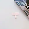 Novo Cordão para Celular com Clipe Pad de Moldagem Integrada em TPU Adesivo Traseiro de Cor Sólida Patch de Conexão Fixa Resistente Anti-Perda