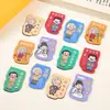 Marcadores Magnéticos Inspiradores de Celebridades Dibujos Animados con Forma Especial Plegables Marcadores Magnéticos Papelería para Estudiantes Pequeños Regalos