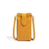 Bolsa de Celular Tecida Feminina Nova Moda Versátil Transversal Moda Leve Mini Vertical de Ombro