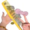 Peine Gigante Extra Grande en Rojo Rosa, Peine de Payaso, Herramienta Gigante Ultra Exagerada para Rostro Divertido y Adelgazamiento Facial, Peine Dentado