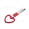 JDM Original Tipo Corazón Estático para Coche con Anillo Colgante de Advertencia Decorativo Anillo de Advertencia para Parachoques Trasero Anillo de Tirón Manual para Interior