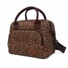 Heopono Estampado de Leopardo Tela Oxford Bolsa de Hielo Portátil para Exteriores Bolsa de Almuerzo Aislada Suministro Exclusivo Transfronterizo