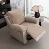 Cojín de sofá de peluche Chivas transfronterizo, cojín de asiento cálido de otoño e invierno, cojín de sillón reclinable de masaje integrado para un solo asiento de primera clase