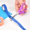Tijeras Infantiles de Acero Inoxidable con Escala Tijeras Estudiantiles de Colores Tijeras Hechas a Mano Tijeras Portátiles de Oficina Pequeñas para Cortar Papel