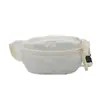 Bolsa de cintura estilo esportivo nova transfronteiriça simples elegante cor sólida bolsa grande capacidade toque de alta qualidade bolsa de ombro único transversal