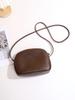 Comercio Exterior Transfronterizo Bolso Pequeño Retro de Cuero Suave Simple para Mujer 2026 Nuevo Bolso Pequeño Versátil de Hombro Cruzado