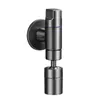 Grifo para Fregadero de Trapeador de Acero Inoxidable, Monomando Frío, Montado en Pared, para Balcón, Fregadero de Trapeador de Baño, Boquilla Universal a Prueba de Salpicaduras de Ángulo Amplio