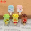 Nova Série de Sorvete Transparente de Frutas Materiais Artesanais Cola de Creme DIY Acessórios de Resina Grampo de Cabelo Grampo de Cabelo Capa de Celular
