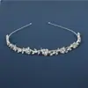 Nova Faixa de Cabelo Brilhante com Strass e Diamante Flash da Coreia do Sul Elegante Elegante Fina Faixa de Cabeça com Strass Acessórios de Cabelo Estilo Mori Japonês para Meninas