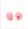 Protección del medio ambiente no se decolora 16 mm cuentas de madera de color color sólido flor de loto cuentas redondas con cuentas decoración del hogar accesorios de joyería diy
