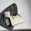 Bolso de Hombro Grande con Textura, Elegante y Sencillo, para Mujer, Nuevo Estilo de Verano, Bolso de Hombro de Alta Gama, Bolso Tote Grande de Capacidad para Viajar