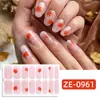 Zhengxiang Película de Esmalte para Unhas Estampa de Leopardo Transfronteiriça Adesivos de Unha com Pó Glitter que Muda de Cor 16 Cores Adesivos de Unha 3D Comércio Exterior Europeu e Americano