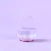 Nuevo Pincel de Maquillaje de Pata de Gato con Borde Posterior Preprocesado Anillo para Dedo, Cepillo Limpiador de Polvo de Cerdas Finas Suaves, Herramienta de Limpieza para Salón de Uñas
