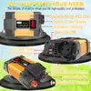 Inversor Convierte 12V a 110V Enchufe Europeo 300W/500W Coche Modificado Onda Pantalla LED Doble USB