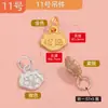 Prata 925 Pingente Joias Acessórios Estilo Chinês Pixiu Nó Ruyi Cabaça Fecho de Segurança Ornamento Pendurado Materiais