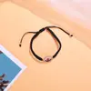 Europa y Estados Unidos popular pulsera de ojo de diablo mano tejida cuerda de mano moda simple joyería de comercio exterior ajustable al por mayor
