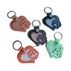 Chaveiro em Forma de Coração para Pelos de Pet Coletor Portátil de Pelos de Cachorro Nova Etiqueta de Coleira para Pet Pingente Comemorativo
