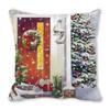 Feliz Navidad Feliz Navidad terciopelo piel de durazno encriptado decoración para el hogar cojín de sofá almohada ZT402