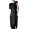 Vestido plissado Miyake Design, temperamento de verão feminino, saia irregular feminina de alta qualidade Shenzhen Nanyou