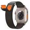 Adecuado para Correa de Apple Watch Applewatch Ultra Ajustable de Dos Secciones de Nailon Lazo Wild Trail Correa de Nailon