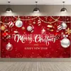 Nuevo Fondo de Tela Decoración para Fiestas Suministros Montaje Navidad Año Nuevo Fiesta Desechable Cumpleaños Lugar Decoración Set