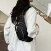 Riñonera Bordada Transfronteriza para Mujer Bolso de Pecho Sencillo Versátil Bolso Cruzado Casual para Salir Gran Capacidad Resistente al Desgaste Bolso para Teléfono Móvil