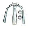Abrazadera de Escape en Forma de U, Aro, Clip Metálico para Fijación de Tubería de Agua, 38 48 54 60 65 76 mm, Etc.