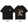 Camiseta Ajustada de Algodón Puro Peinado para Parejas, Ropa de Verano de Nicho, Top de Manga Corta Color Albaricoque de Nicho