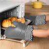 Luvas Antiescaldantes de Silicone de Grau Alimentício, Antiderrapantes, Espessadas, Luvas para Forno de Micro-ondas e Assar, Luvas Isolantes de Calor para Assar Fabricante