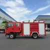 Camión de Bomberos de Tracción en las Cuatro Ruedas, Camión de Bomberos con Tanque de Agua de 4 Toneladas, Camión de Bomberos de Espuma de Servicio Pesado, Camión de Bomberos de Rescate