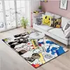 Tapete de Marca Tendência Kaws Sala de Estar Mesa de Centro Criativo Quarto Cabeceira Piso Inteiro Fofo Porta Veludo de Cristal Grande Tapete de Chão