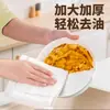 Paño de cocina absorbente de algodón grueso, quita grasa, sin pelusa, 5 capas 8 capas, paño de algodón de arcoíris repelente al aceite