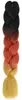 Trenzas Coloridas de Fibra Sintética Africana, Pelucas Degradadas, Cabello Trenzado, Extensiones de Rastas