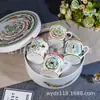Tazas de Cerámica para Oficina Transfronterizas, Vasos de Agua Domésticos de Principios de Primavera, Tazas, Cajas de Regalo de Alta Gama, Regalos Empresariales, Tazas de Café para Parejas