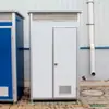 Banheiro Químico Móvel Simples para Exterior Chuveiro Banheiro Obra Banheiro Temporário Chuveiro Isolamento Doméstico Rural Reforma