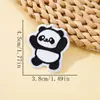 Patches Fofos de Panda para Costurar ou Colar Patches Bordados Autoadesivos Bordados de Computador Acessórios DIY para Chapéu Decoração de Caixa Emblemas