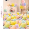 Balões Macaron de 10 polegadas para Crianças Espessados Decoração de Cena de Aniversário Suprimentos Decoração de Casamento Balões de Látex à Prova de Explosão