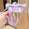 Horquilla de lazo de hada para niña, estilo chino, trenzada, estilo Hanfu antiguo, accesorio para el cabello