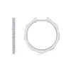 Venta Caliente Transfronteriza Brazalete de Oreja de Moissanita Chapado en Plata de Ley 925 Oro de 18 Quilates Pendientes Simples y Modernos Pendientes de Moissanita de Comercio Exterior Transfronterizo