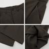 Pantalones Casuales Rectos Retro Americanos para Hombre y Mujer, Estilo Pareja, 2025 Nuevo Suelto Versátil Adelgazante Pierna Ancha Pantalón de Traje