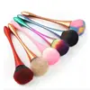 Brocha de Maquillaje Cintura Pequeña, Brocha para Rubor, Cerdas Suaves, Maquillaje que No Come Polvo, Brocha Grande para Polvo Suelto, Cepillo para Polvo de Uñas, Brocha para Corrector